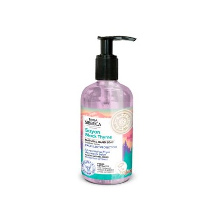 NATURA SIBERICA TAIGA jabon de manos proteccion excelente 300ml.