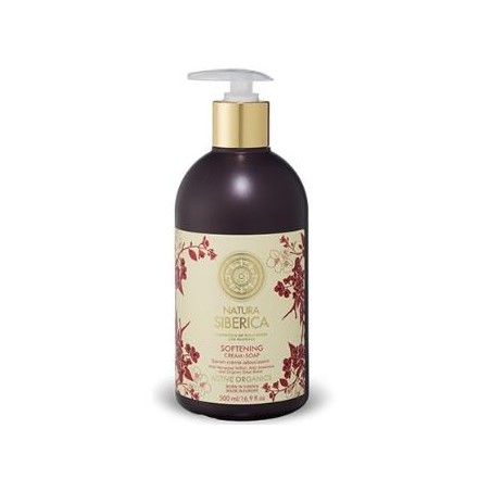 NATURA SIBERICA JABON DE MANOS cremoso suavizante 500ml.