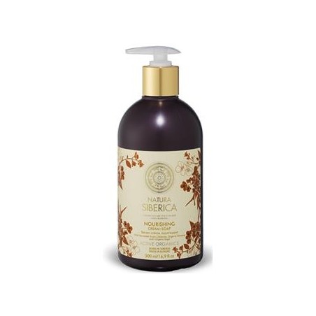 NATURA SIBERICA JABON DE MANOS nutritivo 500ml.