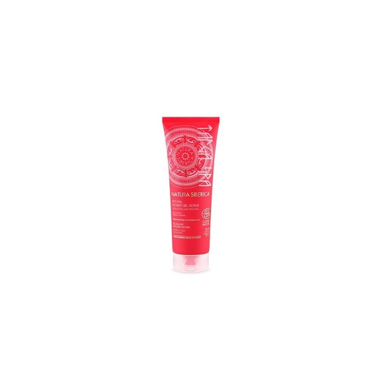 NATURA SIBERICA GEL DE DUCHA EXFOLIANTE spa de la taiga 200ml.