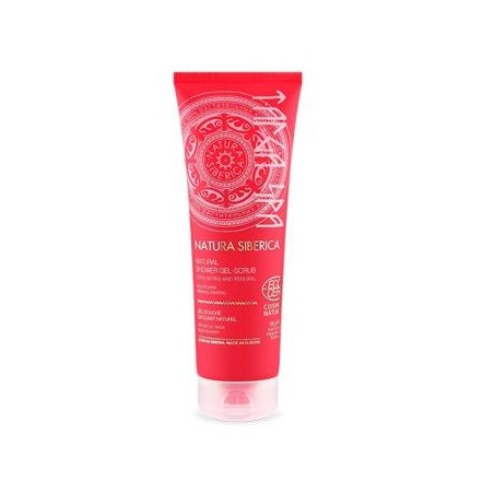 NATURA SIBERICA GEL DE DUCHA EXFOLIANTE spa de la taiga 200ml.