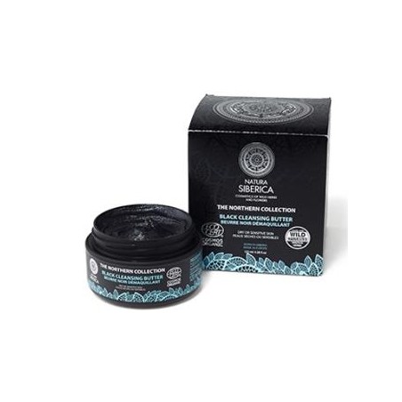 NATURA SIBERICA NORTHERN  manteca negra limpiadora 200ml.