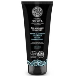 NATURA SIBERICA NORTHERN mascarilla facial negra brillo piel 80ml.