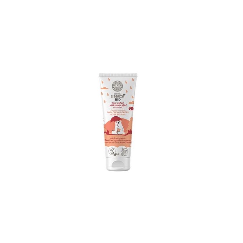 NATURA SIBERICA LITTLE SIBERICA crema polvo despues baño bebe 75ml