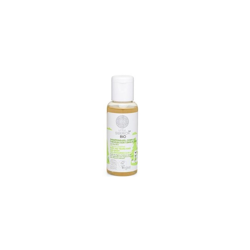NATURA SIBERICA LITTLE SIBERICA champu capilar-corporal bebe 50ml.