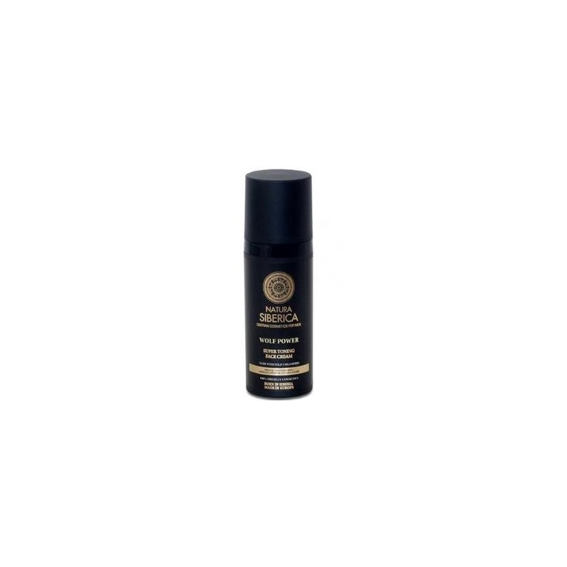 NATURA SIBERICA WOLF POWER MEN crema facial tonificante 50ml. NATURA SIBERICA WOLF POWER MEN crema facial tonificante 50ml.