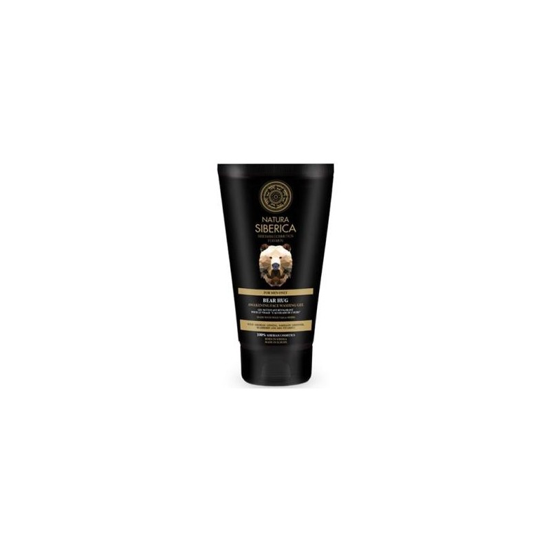 NATURA SIBERICA BEAR HUG MEN gel limpieza facial 150ml. NATURA SIBERICA BEAR HUG MEN gel limpieza facial 150ml.