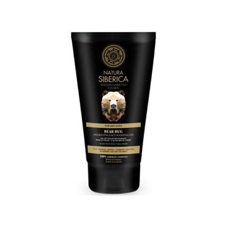 NATURA SIBERICA BEAR HUG MEN gel limpieza facial 150ml.