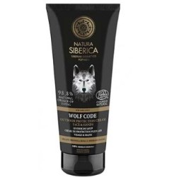 NATURA SIBERICA WOLF CODE MEN crema protectora facial-manos 80ml.