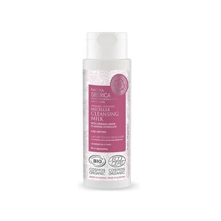 NATURA SIBERICA LECHE MICELAR limpiadora antienvejecimiento 150ml.