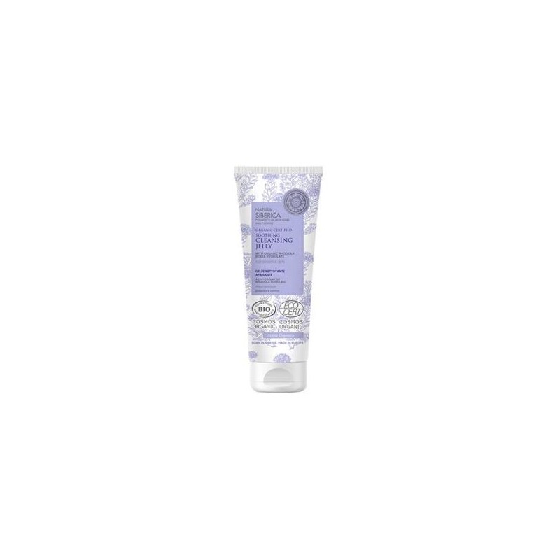 NATURA SIBERICA GELATINA LIMPIADORA calmante piel sensible 140ml. NATURA SIBERICA GELATINA LIMPIADORA calmante piel sensible 140ml.