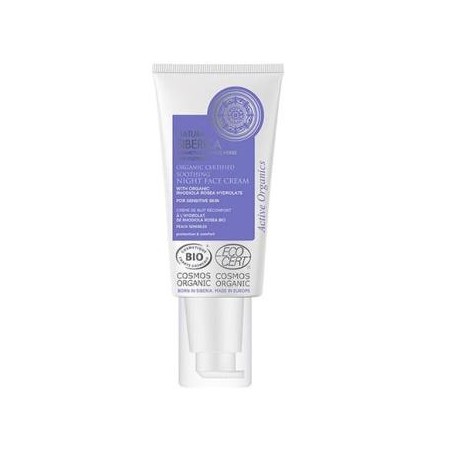 NATURA SIBERICA CREMA FACIAL NOCHE calmante piel sensible 50ml ECO