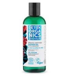 NATURA SIBERICA DETOX gel de ducha extraenergizante 260ml. ECO