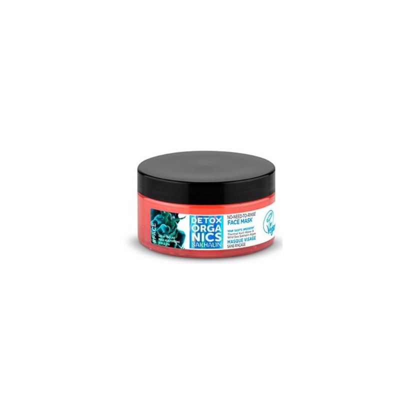 NATURA SIBERICA DETOX mascarilla facial sin aclarado 100ml. VEGAN NATURA SIBERICA DETOX mascarilla facial sin aclarado 100ml. VEGAN
