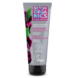 NATURA SIBERICA DETOX exfoliante y mascarilla negra 2 en 1 75m ECO