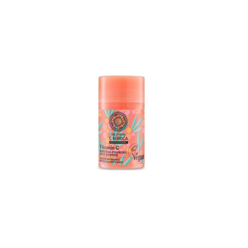 NATURA SIBERICA OBLEPIKHA C-BERRICA polvos faciales espumosos 35g NATURA SIBERICA OBLEPIKHA C-BERRICA polvos faciales espumosos 35g
