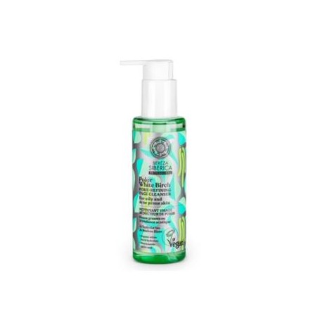 NATURA SIBERICA BEREZA limpiador facial refinador poros 145ml.