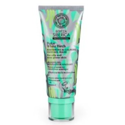 NATURA SIBERICA BEREZA mascarilla gel reparadora y calmante 100ml.
