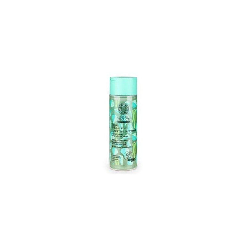 NATURA SIBERICA BEREZA tonico facial clarificante 200ml. NATURA SIBERICA BEREZA tonico facial clarificante 200ml.