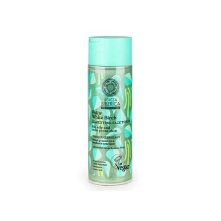 NATURA SIBERICA BEREZA tonico facial clarificante 200ml.
