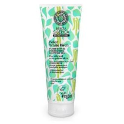 NATURA SIBERICA BEREZA gel de ducha purificante 200ml.