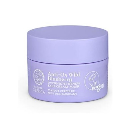 NATURA SIBERICA ANTI-OX WILD BLUEBERRY crema mascarilla noche 50ml