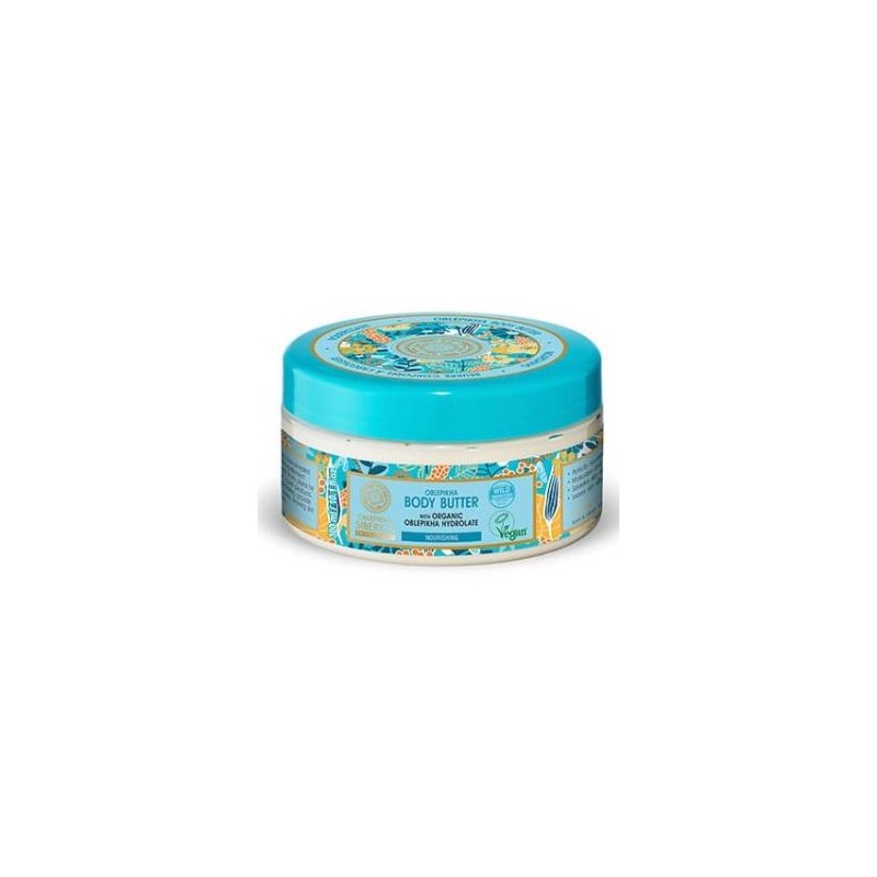 NATURA SIBERICA MANTECA CORPORAL ESPINO AMARILLO nutritivo 300ml. NATURA SIBERICA MANTECA CORPORAL ESPINO AMARILLO nutritivo 300ml.