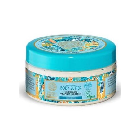 NATURA SIBERICA MANTECA CORPORAL ESPINO AMARILLO nutritivo 300ml.