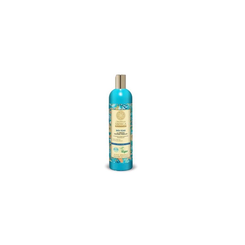 NATURA SIBERICA ESPUMA DE BAÑO ESPINO AMARILLO energizante 550ml