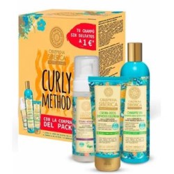 SET CURLY OBLEPIKHA: CHAMPÚ SIN SULFATOS 400 ML + GEL DE RIZ