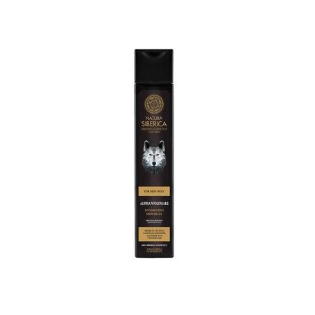 NATURA SIBERICA LOBO ALFA gel de ducha vigorizante 250ml.