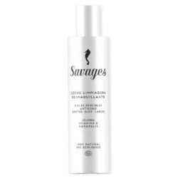 SAVAGES LECHE LIMPIADORA DESMAQUILLANTE ANTIEDAD 200ml.