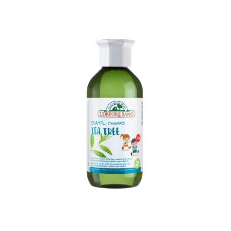 CHAMPU TEA TREE  antipiojos 300ml. BIO