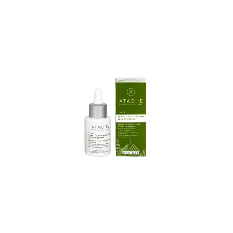 ATACHE CVITAL blast c antioxidant velvet serum.