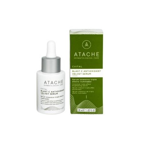 ATACHE CVITAL blast c antioxidant velvet serum.