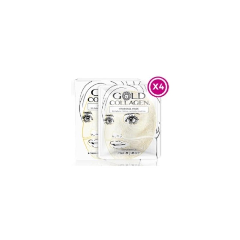 GOLD COLLAGEN GOLD COLLAGEN HYDROGEL MASK 4ud. GOLD COLLAGEN GOLD COLLAGEN HYDROGEL MASK 4ud.