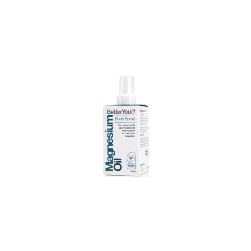BETTER YOU MAGNESIO ACEITE spray corporal 100ml. BETTER YOU MAGNESIO ACEITE spray corporal 100ml.
