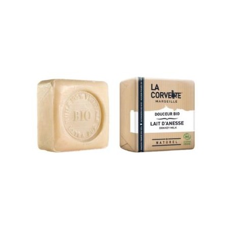 LA CORVETTE JABON EN PASTILLA leche de burra 100gr. BIO