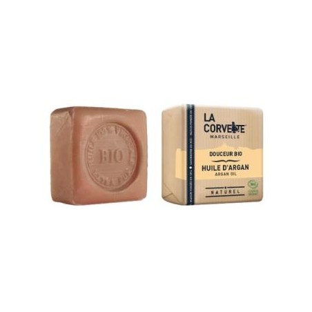 LA CORVETTE JABON EN PASTILLA aceite de argan 100gr. BIO