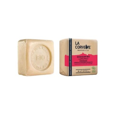 LA CORVETTE JABON EN PASTILLA granada y karite 100gr. BIO