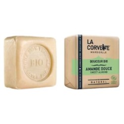 LA CORVETTE JABON EN PASTILLA almendras dulces 100gr. BIO