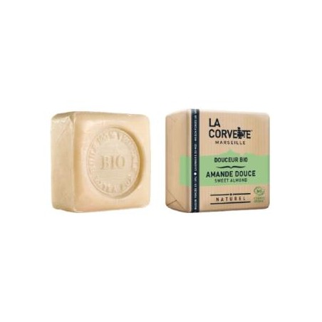 LA CORVETTE JABON EN PASTILLA almendras dulces 100gr. BIO