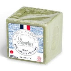LA CORVETTE JABON EN PASTILLA marsella oliva cubo ECO  300gr.