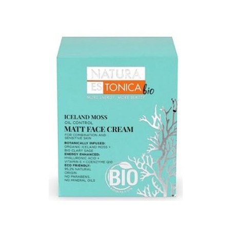 NATURA ESTONICA CREMA FACIAL musgo de islandia 50ml. BIO