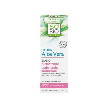 SERUM HIDRATANTE bisabolol-aloe 30ml. BIO