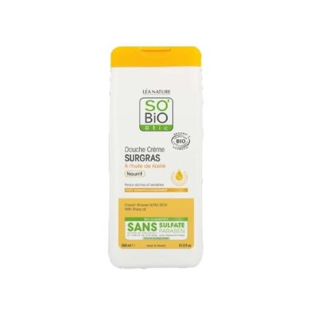 SO´BIO ETIC GEL DE DUCHA ULTRA RICO NUTRITIVO karite 650ml BIO