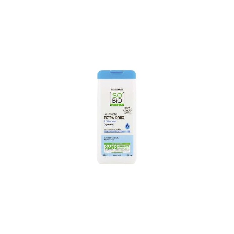 SO´BIO ETIC GEL DE DUCHA EXTRA SUAVE HIDRANT. aloe 650ml. BIO SO´BIO ETIC GEL DE DUCHA EXTRA SUAVE HIDRANT. aloe 650ml. BIO