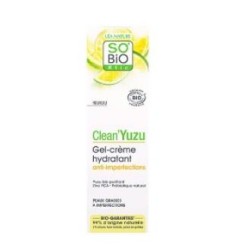 SO´BIO ETIC CREMA GEL HIDRATANTE CLEAN YUZU anti imperfec 50ml