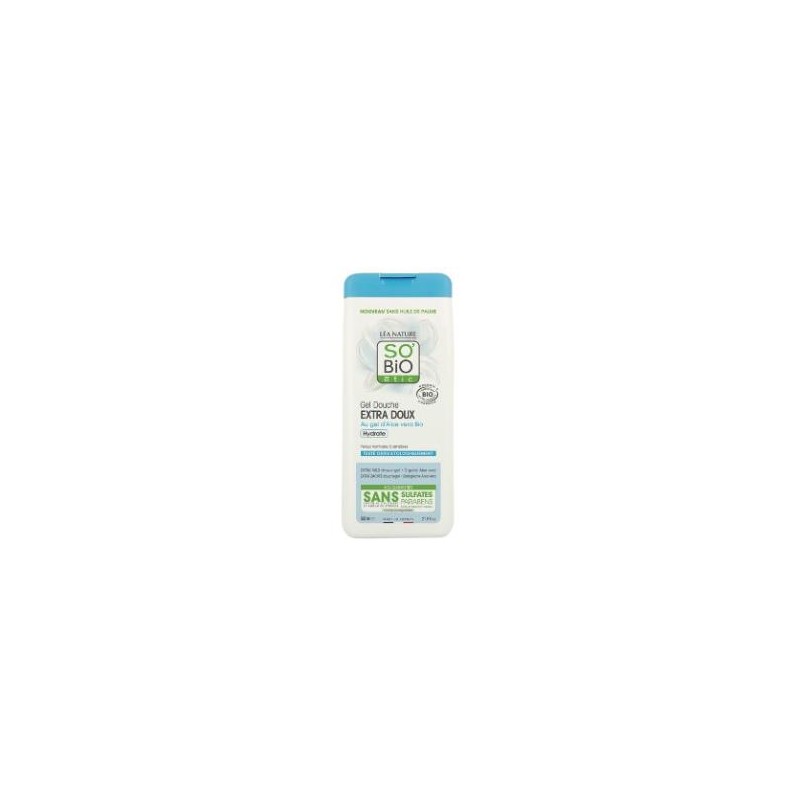SO´BIO ETIC GEL DE DUCHA PIEL SENSIBLE aloe 650ml.