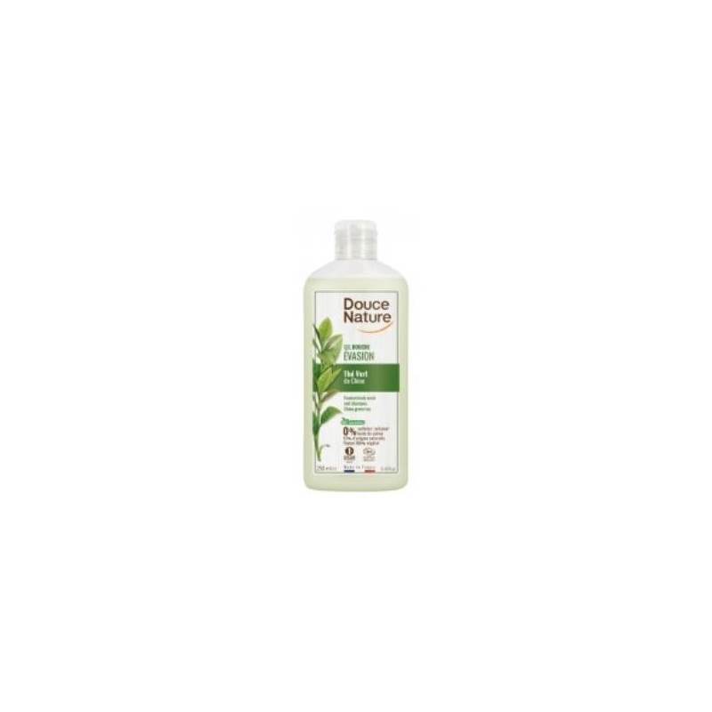 DOUCE NATURE GEL DE DUCHA te verde 250ml.